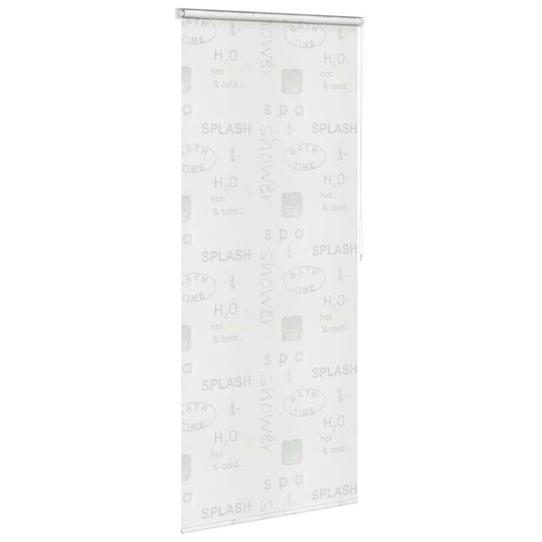 vidaXL Estore de rolo para o duche 80x240 cm Splash