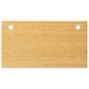 vidaXL Tampo de secret&aacute;ria 110x60x4 cm bambu