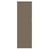 vidaXL Persiana de enrolar 50x130 cm largura tecido 45,7 cm poli&eacute;ster