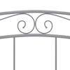 vidaXL Estrutura de cama 180x200 cm metal cinzento