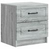 vidaXL Arm&aacute;rio de Cabeceira Sonoma Cinzento 43 x 34,5 x 44,5 cm