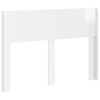vidaXL Cabeceira Branco Brilhante PB