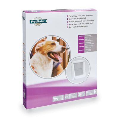 PetSafe Portinhola para animais 2 vias 760 L 35,6x30,5 cm branco
