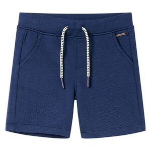 Cal&ccedil;&otilde;es de crian&ccedil;a com cord&atilde;o azul-escuro 104