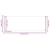 vidaXL Toldo lateral retr&aacute;til para p&aacute;tio 220x600 cm castanho