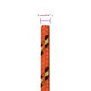 vidaXL Corda de barco 5 mm 50 m polipropileno laranja