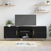 vidaXL Gabinete para TV Carvalho preto 150 x 30 x 50 cm