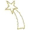 vidaXL Luzes de Natal silhueta estrela cadente 115 LEDs branco quente