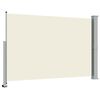 vidaXL Toldo lateral retr&aacute;til para p&aacute;tio 160x300 cm creme