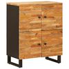vidaXL Arm&aacute;rio lateral Castanho 60 x 33 x 75 cm