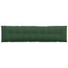 vidaXL Travesseiro para Costas Verde Selva 200 x 50 cm