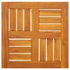 vidaXL Tampo de mesa quadrado 40x40x2 cm madeira de ac&aacute;cia maci&ccedil;a