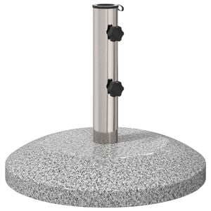 vidaXL Base para Parasol de 40-50 mm 26.45 kg Cinzento