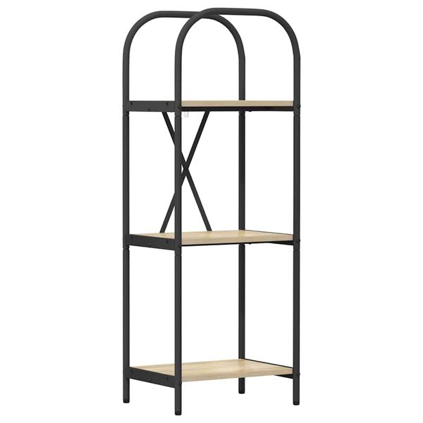 vidaXL Estante Carvalho Sonoma 40 x 30 x 109 cm Madeira processada