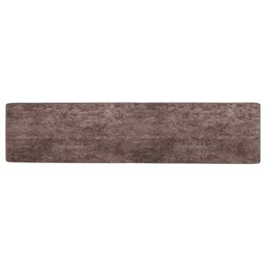 vidaXL Passadeira MARSA Cinzento 50 x 450 cm Poli&eacute;ster e PVC