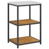 vidaXL Estante de Cozinha HATTEM Ferro Enferrujado 60 x 50 x 92 cm A&ccedil;o