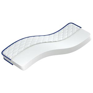 vidaXL Colch&atilde;o de espuma de mem&oacute;ria 200 x 90 x 17 cm macio