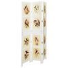 vidaXL Painel Romdivider Branco 106 x 165 cm MDF