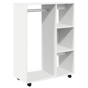 vidaXL Roupeiro 80x40x110 cm derivados madeira branco