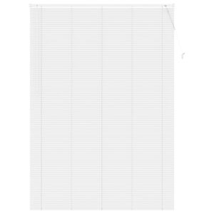 vidaXL Cortina Veneziana Manual Ajust&aacute;vel Branco 213 x 150 cm PVC