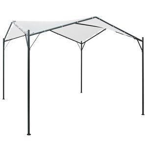 vidaXL Gazebo 3x3x2,6 m 180 g/m&sup2; branco