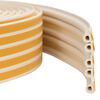 vidaXL Selante de Janela Autocolante Branco 9 x 6 mm 12 m