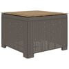 vidaXL Sof&aacute; de Jardim 1 Lugar com Almofada Look Rattan PP