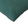 vidaXL Travesseiros de Sofá 2 pcs Verde-escuro 200 x 40 cm