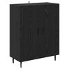 vidaXL Buffet Carvalho Preto 69,5 x 34 x 90 cm Derivados de Madeira