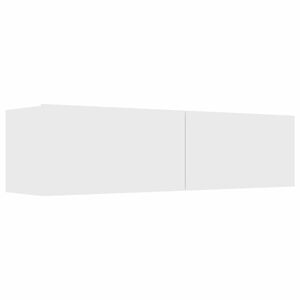 vidaXL M&oacute;vel de TV 120x30x30 cm contraplacado branco