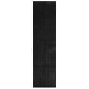 vidaXL Tapete de Pile M&eacute;dio, Macio e Lav&aacute;vel HUARTE Preto 300 x 80 cm