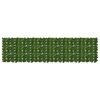 vidaXL Tela de Varanda com Folhas Verde 300 x 75 cm