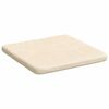 vidaXL Almofadas de Assento 4 pcs Creme 40 x 40 x 3 cm