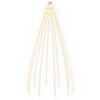 vidaXL Luzes para &aacute;rvores de Natal 180 LED Branco quente 180 cm