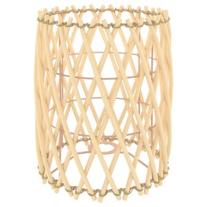 vidaXL Abajur de candeeiro &Oslash;23x28 cm vime