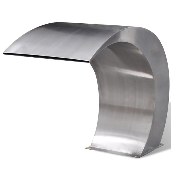 Fonte para cachoeira, jardim ou piscina, a&ccedil;o inox, 450x300x600 cm