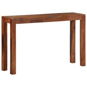 vidaXL Mesa consola 120x30x76 cm madeira maci&ccedil;a de ac&aacute;cia