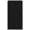 vidaXL Gabinete de Gavetas Preto 40 x 41 x 76 cm Madeira processada