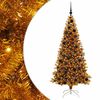 vidaXL &Aacute;rvore de Natal Ouro 180 cm PET