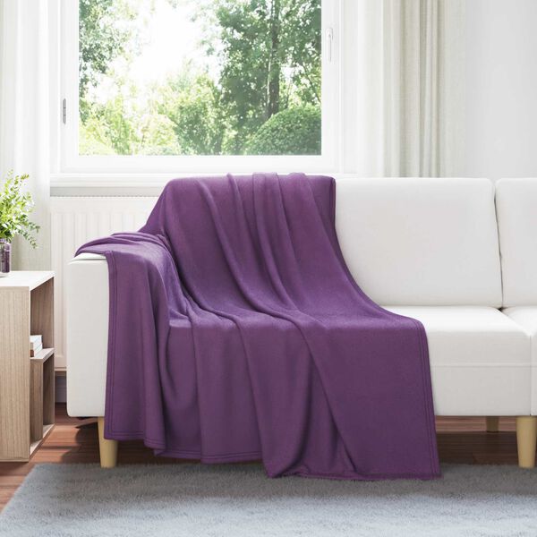 vidaXL Cobertores de Sof&aacute; 24 pcs Roxo 200 x 150 cm L&atilde;