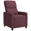 vidaXL Reclin&aacute;vel Roxo Tecido