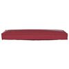 vidaXL Almofada Vinho Vermelho 120 x 40 x 8 cm Tecido Oxford