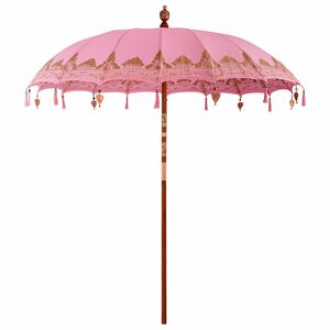 vidaXL Parasol Balin&ecirc;s Rosa 215 x 215 x 260 cm