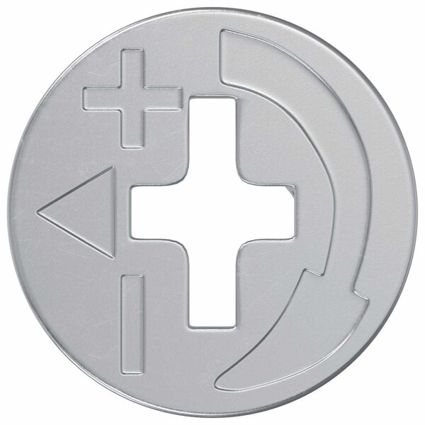 vidaXL Porcas de Fecho Cam 2 pcs Prateado 15 x 11,5 mm A&ccedil;o