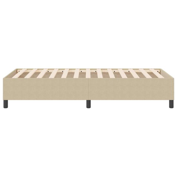 vidaXL Estrado de cama plataforma Cinza Verde 80 x 200 cm tecido