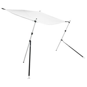 vidaXL Extens&atilde;o de toldo em T 170x170x(115-183) cm branco