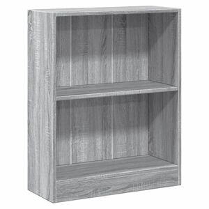 vidaXL Estante 60x24x76 cm derivados de madeira cinzento sonoma
