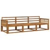 vidaXL Conjunto de Sof&aacute;s para Exterior 3 pcs Natural