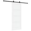 vidaXL Porta Deslizante ORKDAL Branco 83 x 202 cm
