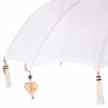 vidaXL Parasol Balin&ecirc;s com Base 260 180-190 cm